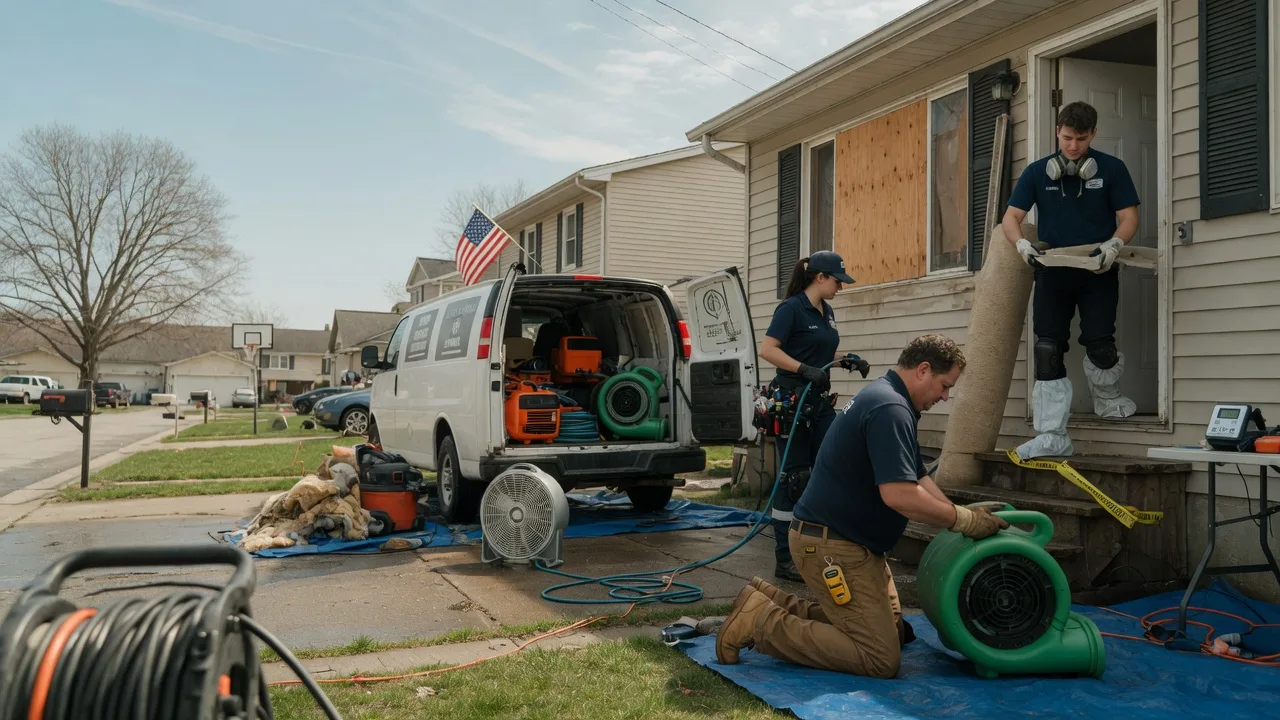 Water Damage Restoration in Schellsburg, PA near me